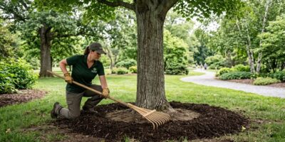 How to Safely Landscape Around Mature Trees Without Damaging Their Root Systems