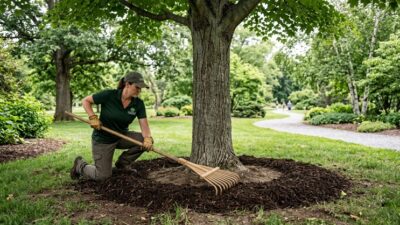 How to Safely Landscape Around Mature Trees Without Damaging Their Root Systems